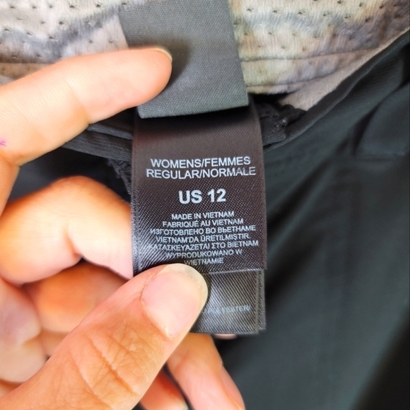 THE NORTH FACE BLACK STRAIGHT LEG PANTS, SZ 12 - Picture 8 of 12